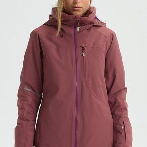 Burton AK Embark Gore-Tex Jacket Women’s Size S Rose Brown